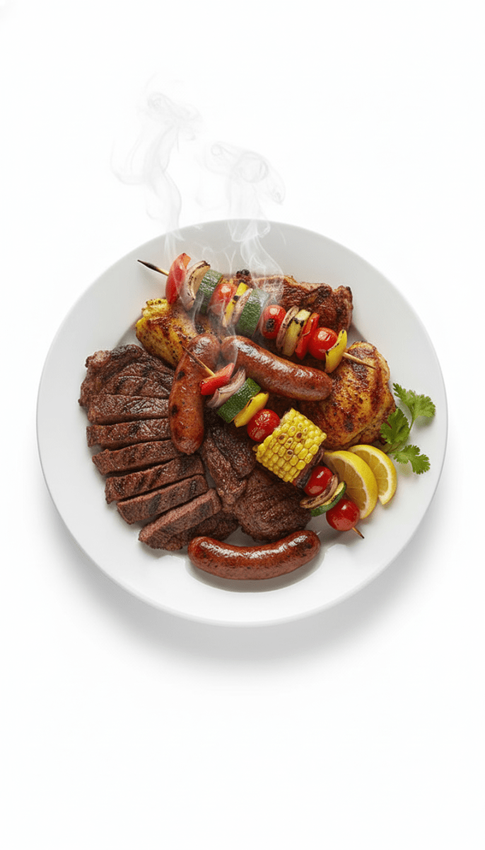 PLATO De Loza REDONDO Parrillero 10.5 Hotelero Blanco - MATUCITA2