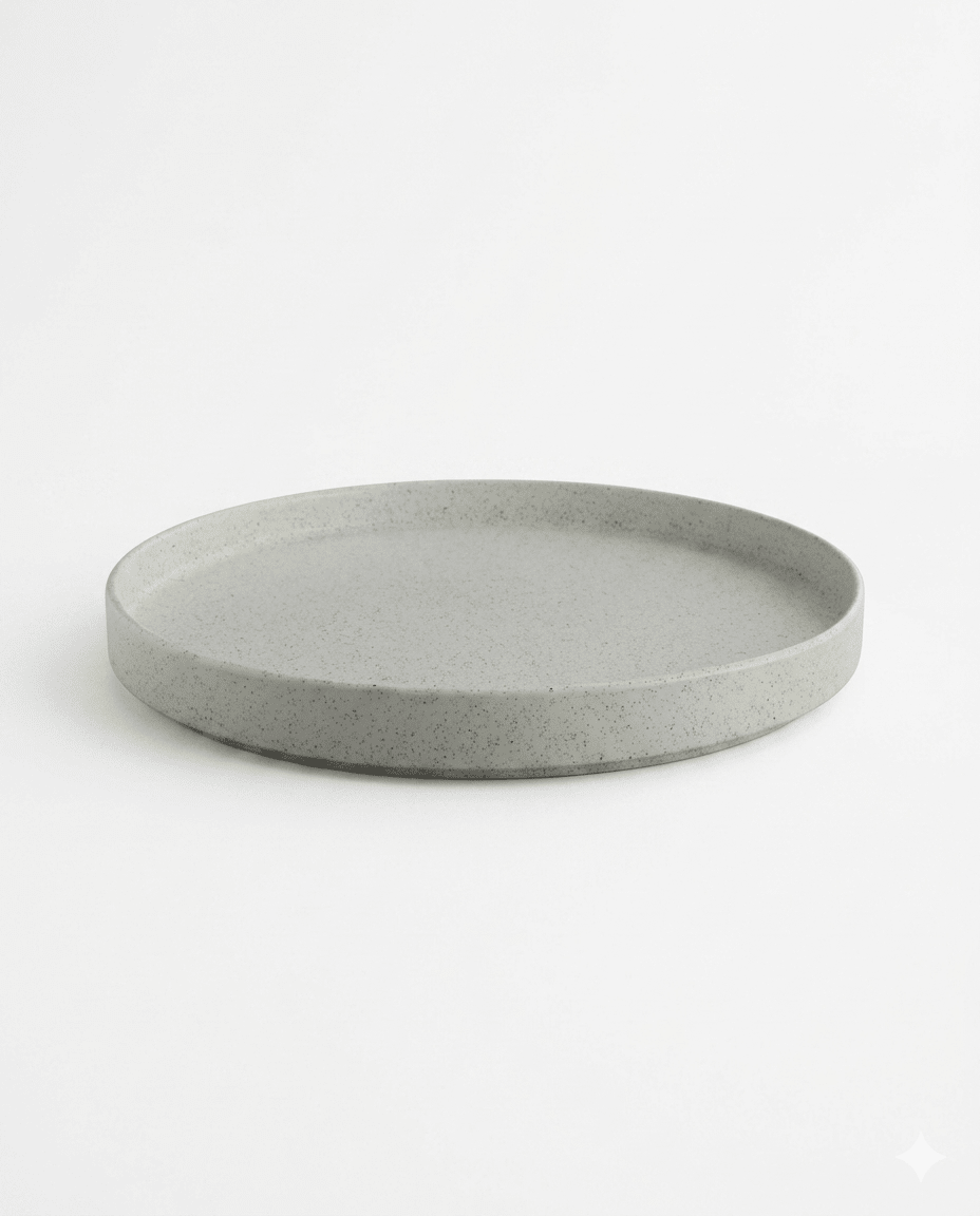 PLATO De Loza TENDIDO 27.9 Cm Rustico ORION Reactivo1