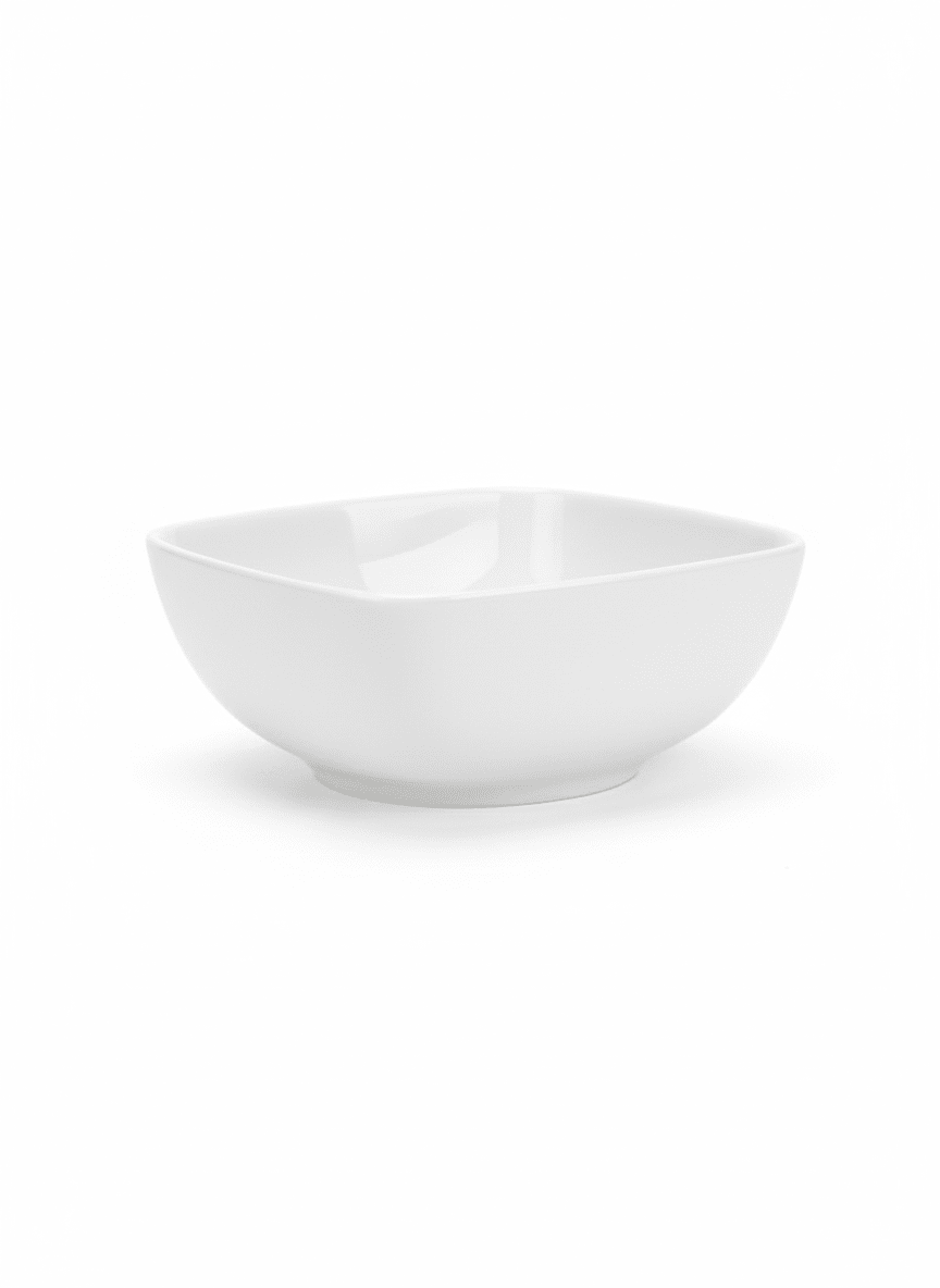 PLATO HONDO Cuadrado CAZ 17.5 cm -CORONA2