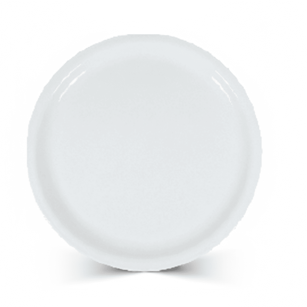 PLATO Plastico Blanco TENDIDO Parrillero MACISSA # 100 - MELAFORM PT100U1