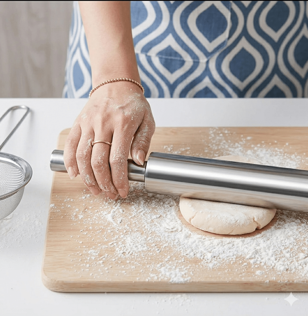 RODILLO Acero Inoxidable 43 Cm2