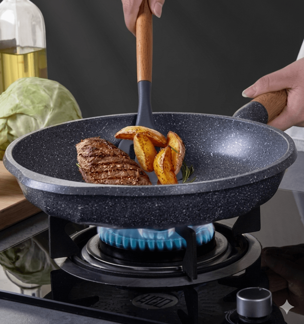 SARTEN 22 Cm Roca Volcanica FRY PAN2