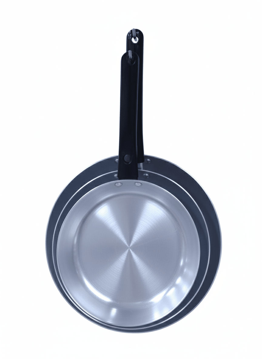 SARTEN De Aluminio MANGO Tubo Pesado x 4 pz 20-26 - METALCIX1