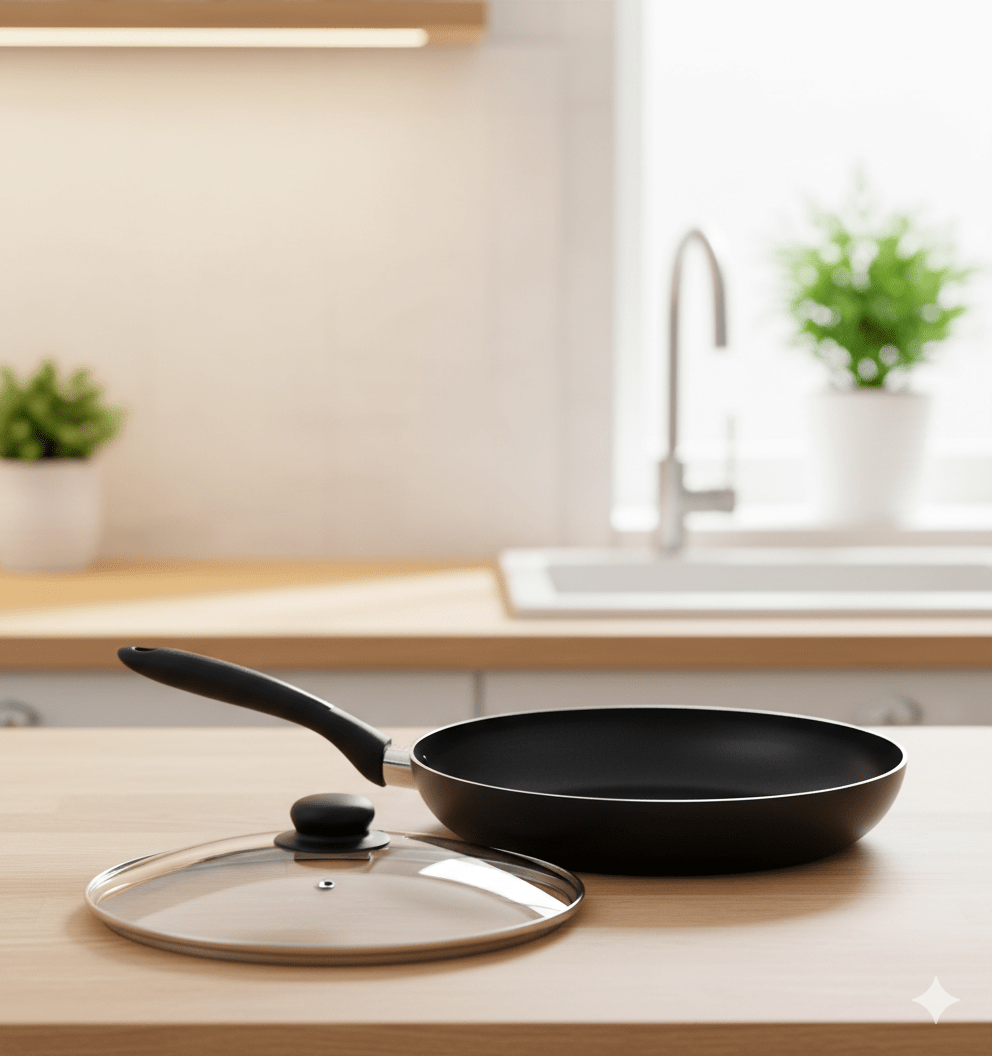 SARTEN NOVA WOK # 28 con tapa DE VIDRIO - FACUSA5