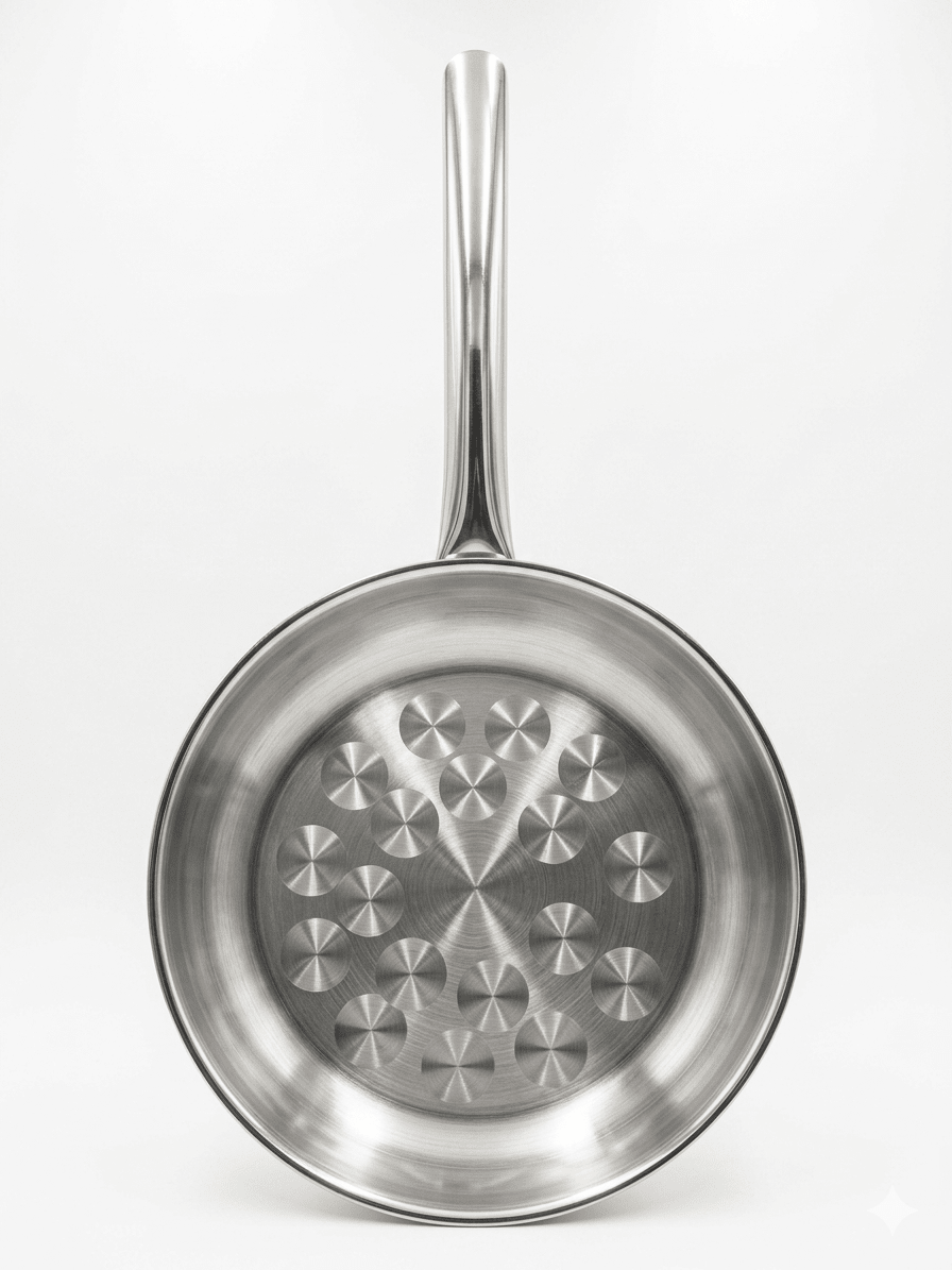 SARTEN Total Acero PLANA Mango Tubo1