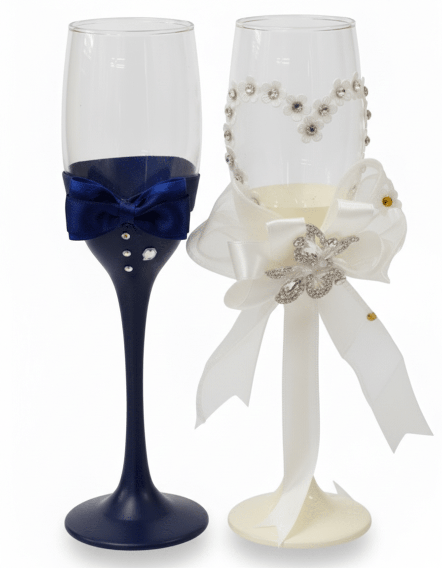 SET De COPAS MATRIMONIO x 2 Decoradas1