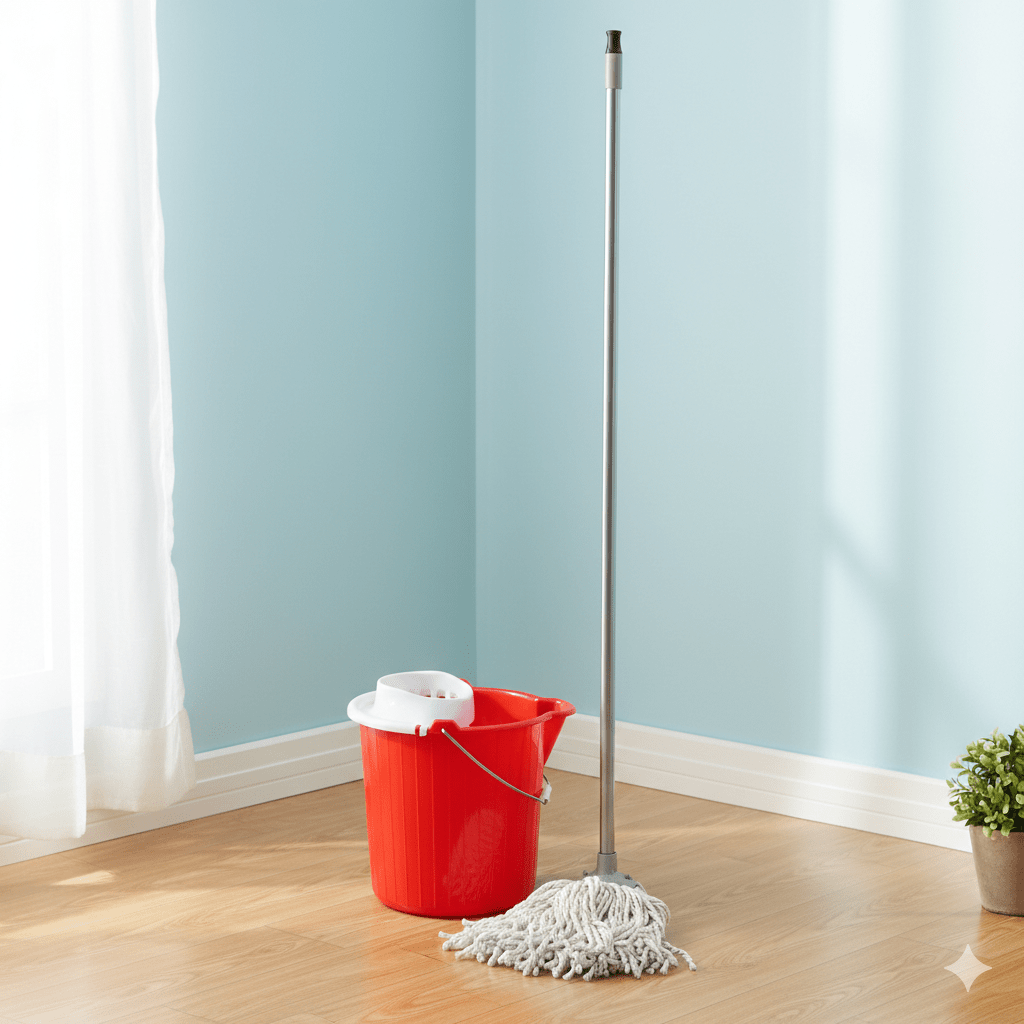 SET De LIMPIEZA UNIVERSAL Con Mopa y Palo Metalico3