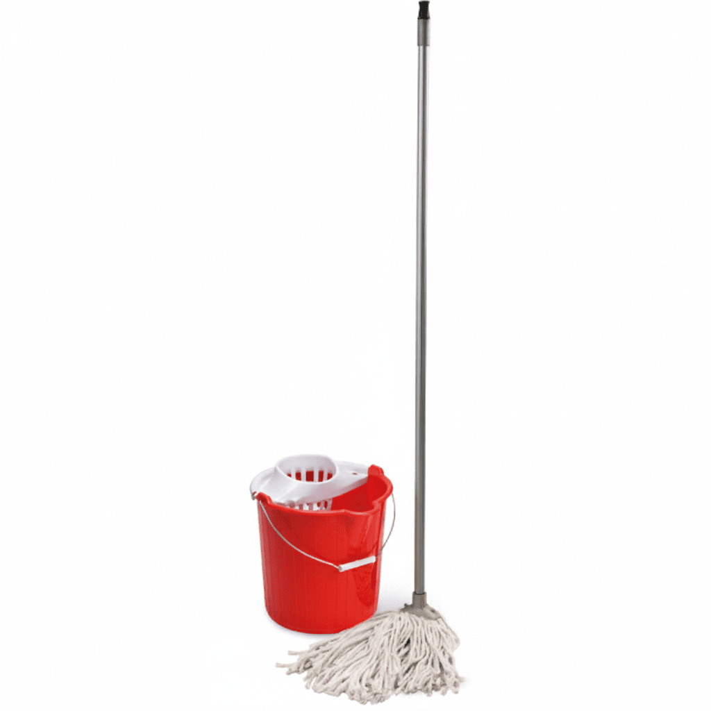 SET De LIMPIEZA UNIVERSAL Con Mopa y Palo Metalico2