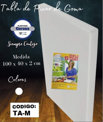 TABLA de PICAR profesional 1mtx40x2 cm TA-M -AMERICAN2