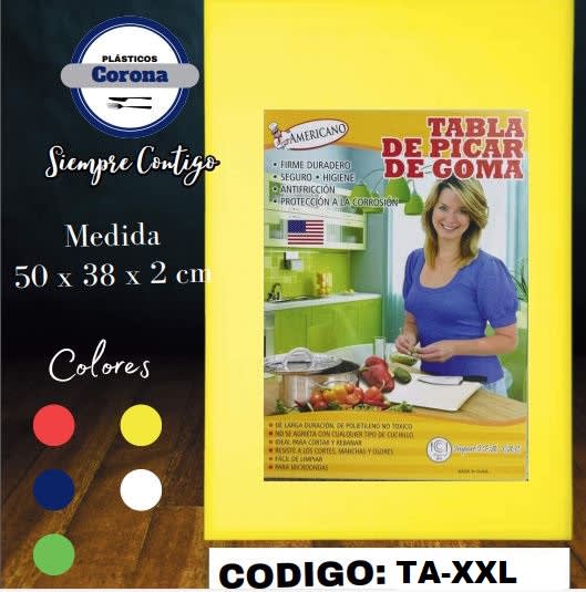 TABLA De PICAR Profesional 50x38x2 Cm Gruesa TA-XXL - AMERICAN1