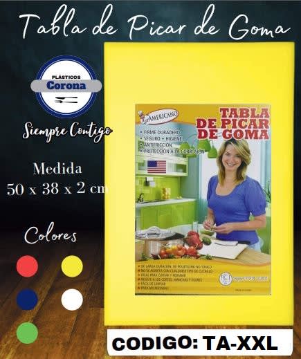 TABLA De PICAR Profesional 50x38x2 Cm Gruesa TA-XXL - AMERICAN2
