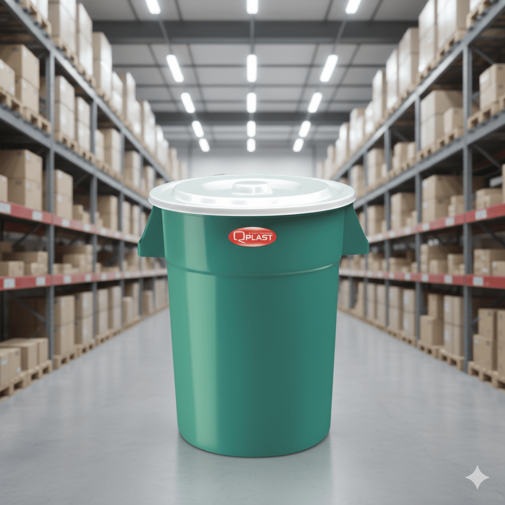 TACHO Plastico Segunda Con Tapa - QPLAST1