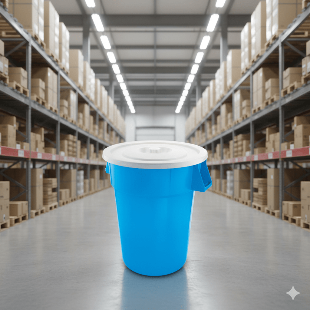 TACHO Plastico SUPER REY Con Tapa Colores - REY1