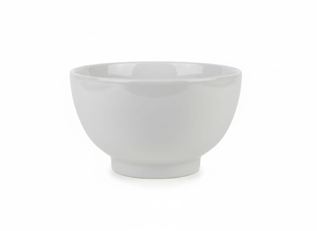 TAZA De Loza 657.8 cc BOLO Americana Blanco - CORONA1