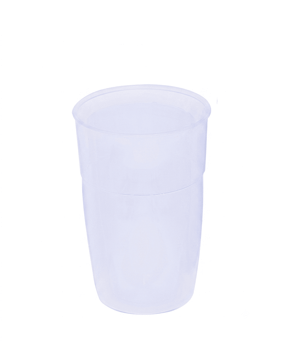 VASO Plastico COMERCIAL CLARIFICADO Sin Tapa1