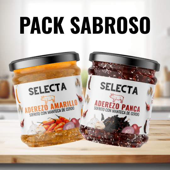 Pack de Aderezos Selecta (Amarillo + Panca)1