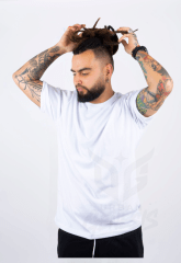 POLERA BÁSICA BLANCA HOMBRE