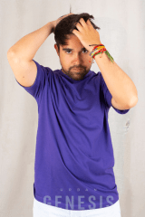 POLERA BÁSICA MORADO