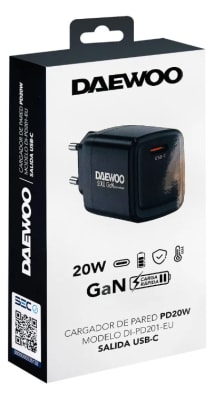 Cargador Rapido Celular Usb Usb-c Daewoo 20w SEC1