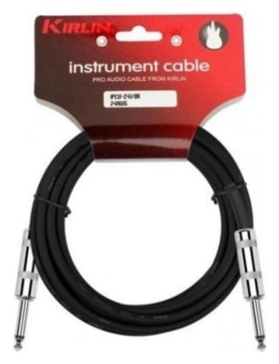 Cable Instrumento Kirlin 3mt mono 6.3 IPCV-2413M Nrgo Balanc1