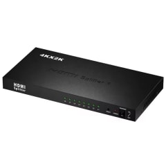 Splitter Hdmi 1x8 Salidas Metalico 2K4K C/fuente HDTV 1.4