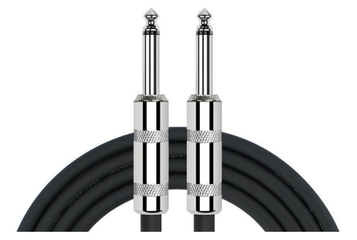 Cable Instrumento Kirlin 3mt mono 6.3 IPCV-2413M Nrgo Balanc2