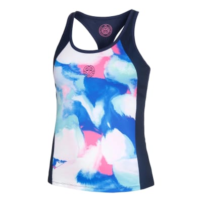 Bividi Jua Tech Tank Top - dark blue, multicoloured2