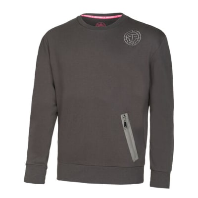 Polera Chill Crew - dark grey1
