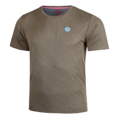 Polo Spectrum two colored Tee light brown, denim3