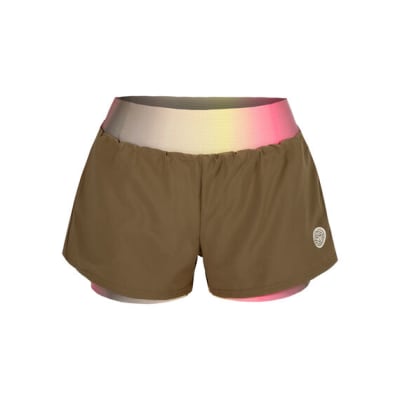 Short Spectrum 2In1 Printed - Light Brown1