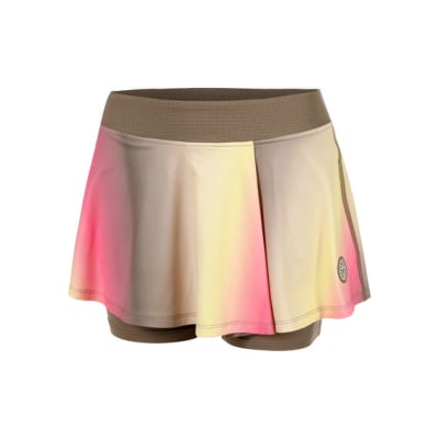 Falda Spectrum Printed Wavy - Light Brown1