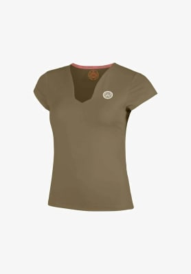 Polo Spectrum V-neck-brown1