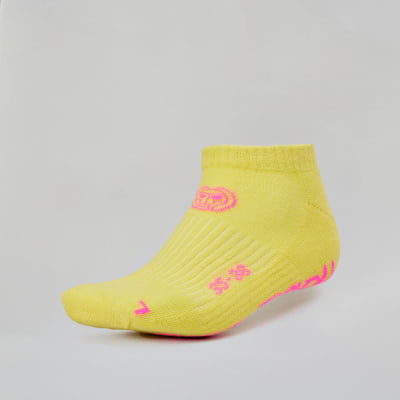 Medias Leana No Show Tech 3 Pack - Neon Yellow1