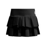 Falda Crew Pleated- black1