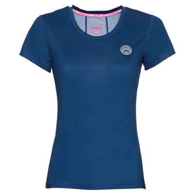 Polera Eve Tech Roundneck Tee - dark blue1