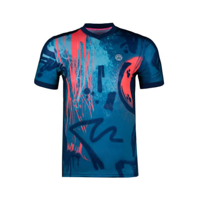 Polo Bijan Tech Tee- petrol, dark blue1