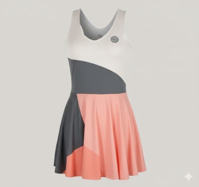 Vestido Bubble Women - Grey, Coral1