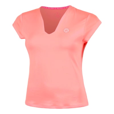 Polo Out of Control V-Neck - Pink, White1