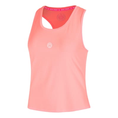 Bividi Out of Control Racerback Tank - Pink, White1