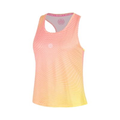 Bividi Out of Control Racerback - Pink, Neon Yellow1