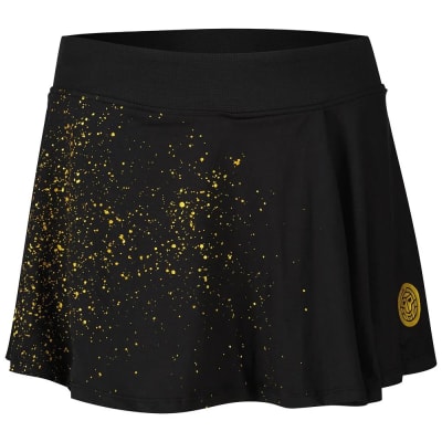 Falda Paris Wavy-black,gold1