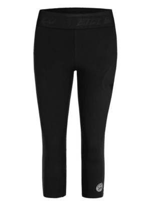 Licra Crew Capri - Black1