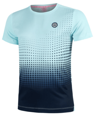 Polo Spectrum Tee - Aqua, Dark Blue1