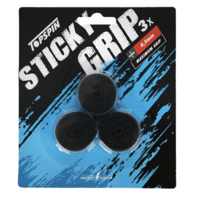 Grip Topspin Sticky Grip 3x 0,5 mm - Black1