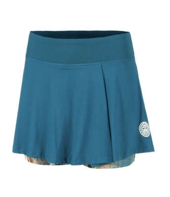 Falda Komodo Printed Wavy Skirt - Petrol1