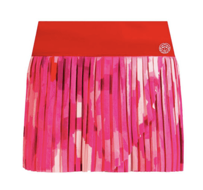 Falda Lowey Tech Plissee - Red, Pink3