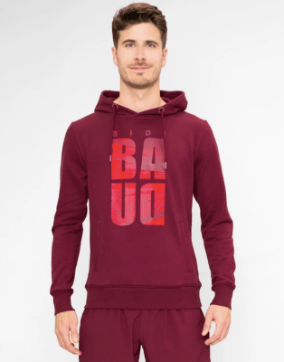 Polera Herren Chill Hoodie - Bordeaux1