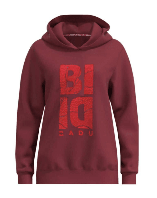 Polera Good Vibes Chill Hoodie - Bordeaux1