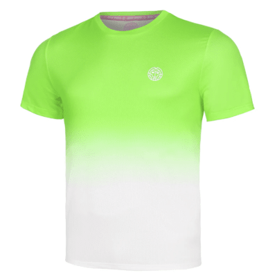 Polo Crew Gradiant Tee - Neon Green, White1