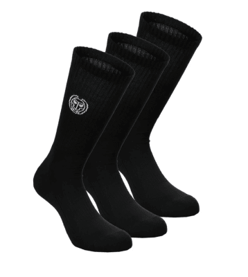 Medias Don Carlito Crew Move 3 Pack - Black1